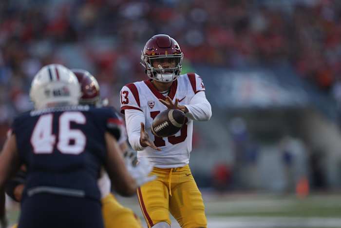 usc trojans football arizona pac-12 10